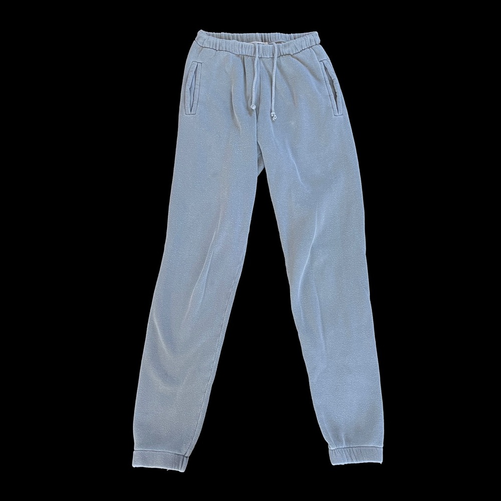 Joah Brown slate blue grey sweatpants - Picture 2 of 6